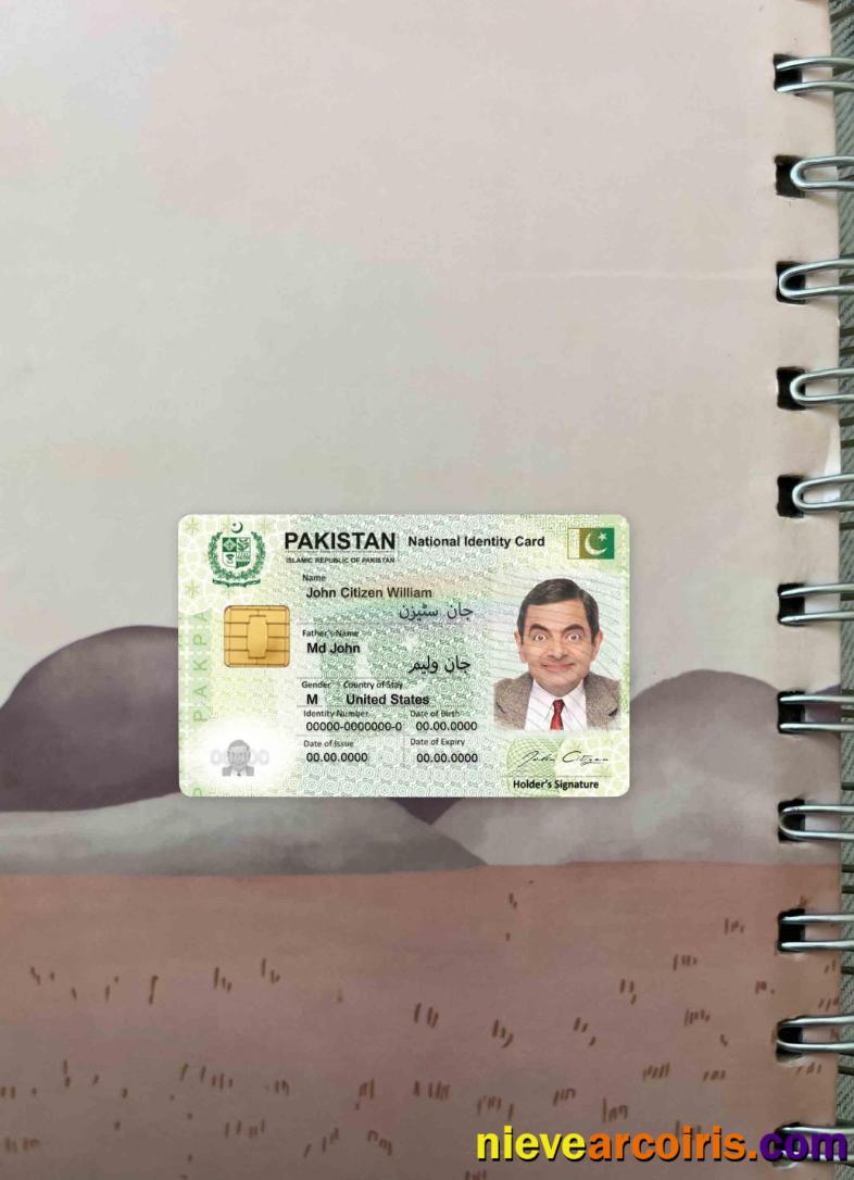 Pakistan ID photolook